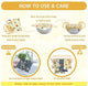 Reusable Beeswax Food Wrap Gifts Planet Wrap
