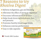 Rhoziva Digest - 60 Capsules Vitamins/Supplements Nanton Nutraceuticals