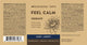 Feel Calm Tincture - 50ml Vitamins/Supplements LivLong