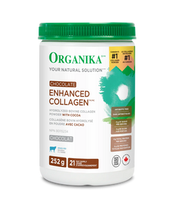 Organika Chocolate Enhanced Collagen - 252g Vitamins & Supplements Organika 
