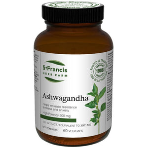 Ashwagandha - 60 Capsules Vitamins & Supplements St. Francis Herb Farm 