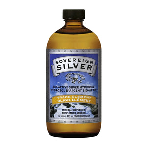 Bio-Active Silver Hydrosol Trace Element - 473ml Vitamins & Supplements Sovereign Silver 