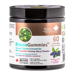 BroccoGummies (Blueberry Haskap) - 60 Gummies Vitamins & Supplements Newco 