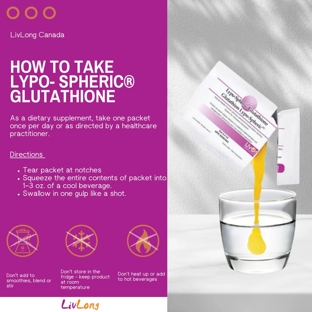Lypo-Spheric Glutathione LivLong Lypo-Spheric Glutathione LivLong