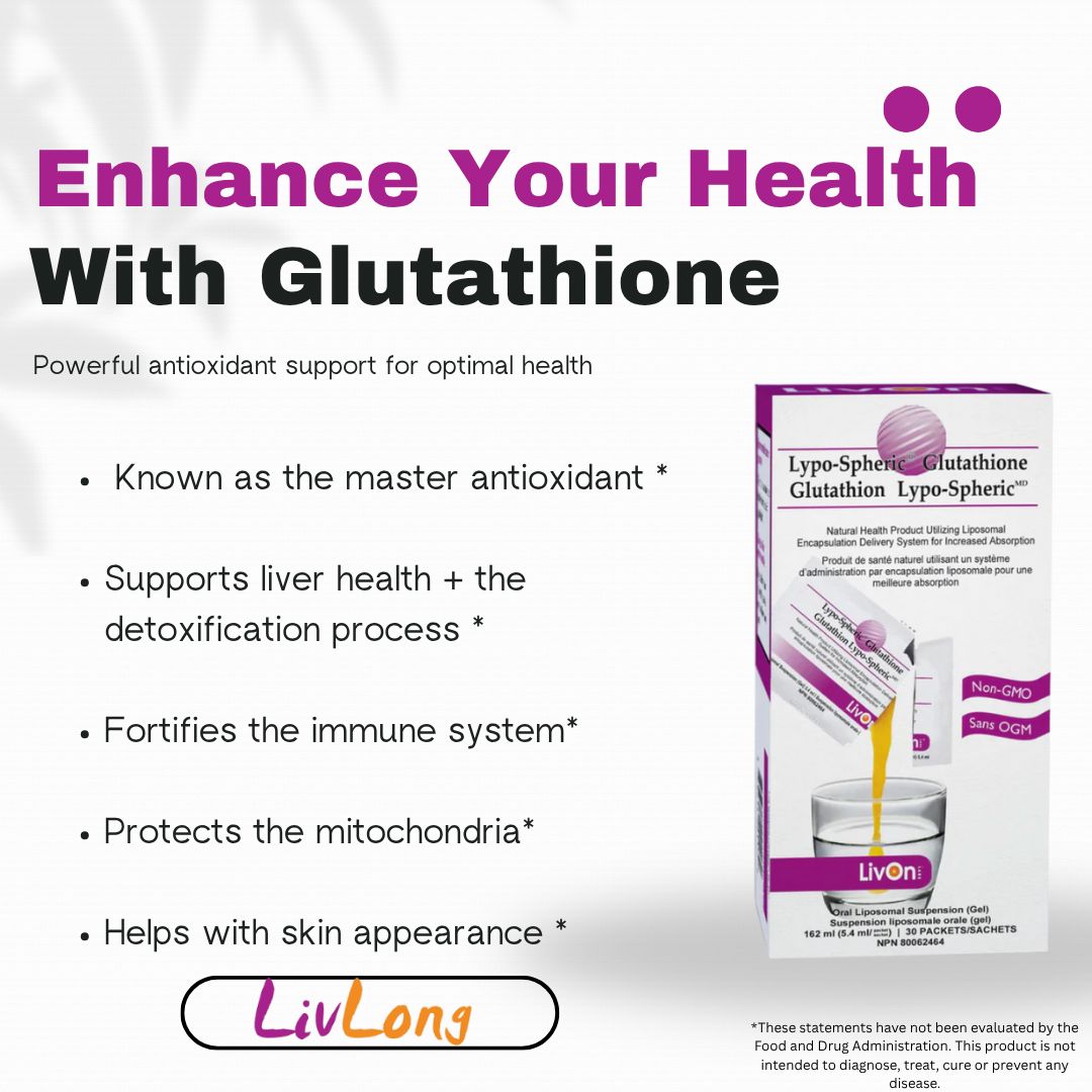 Lypo-Spheric Glutathione LivLong Lypo-Spheric Glutathione LivLong
