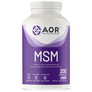 MSM - 200 Capsules Vitamins & Supplements AOR 
