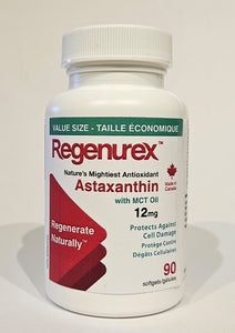 Regenerux Astaxanthin - 90 Softgels Vitamins & Supplements Regenurex 