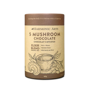 5 Mushroom Chocolate Elixir - 480g - Harmonic Arts Vitamins & Supplements Harmonic Arts 