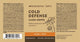 Cold Defense Tincture - 50ml Vitamins/Supplements Harmonic Arts 