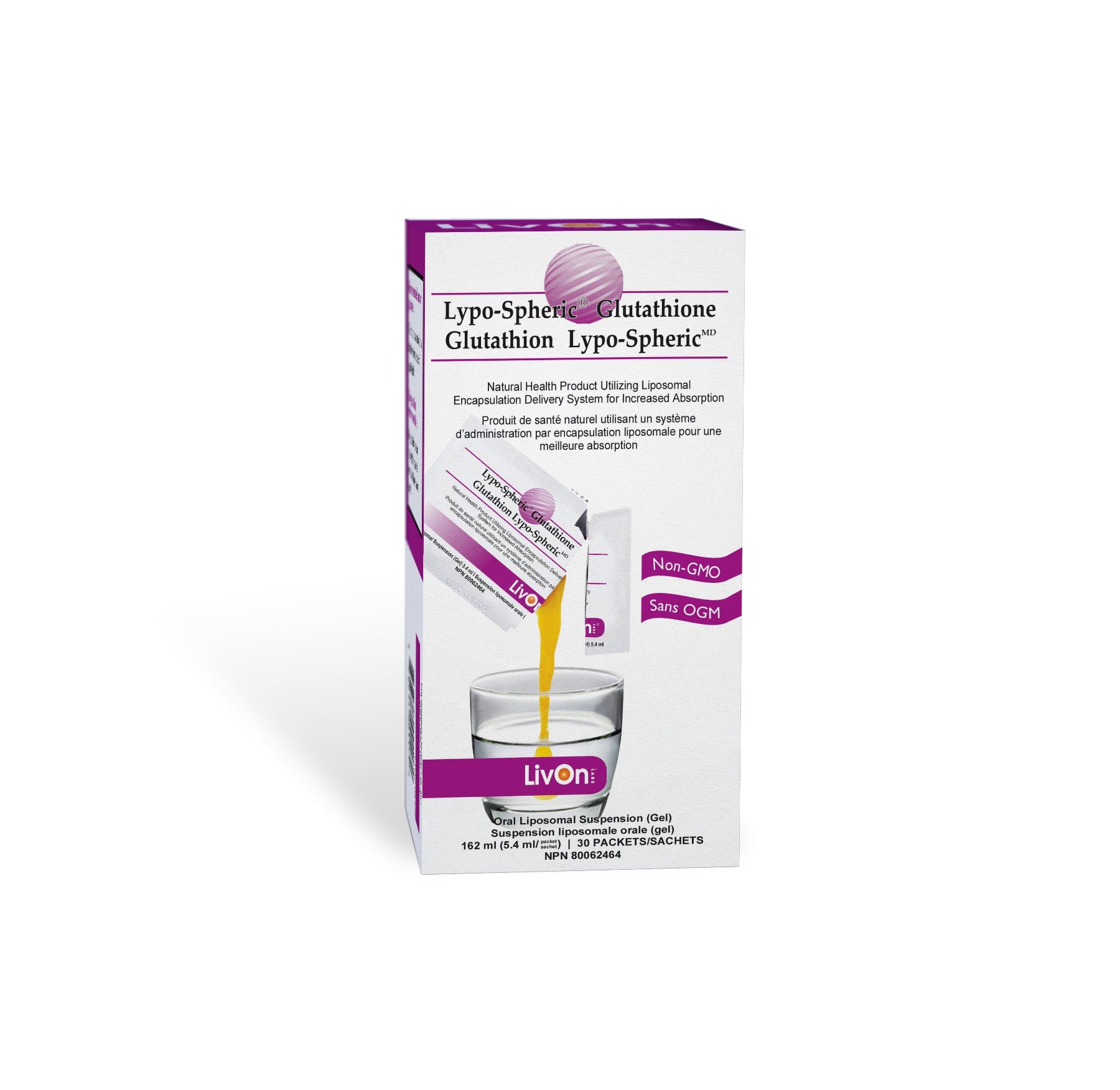 Lypo-Spheric Glutathione LivLong Lypo-Spheric Glutathione LivLong