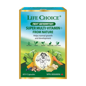 Super Multi-Vitamin From Nature - 60 V-Capsules Vitamins & Supplements Life Choice 