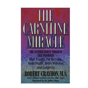 The Carnitine Miracle Book LivLong 